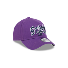 Load image into Gallery viewer, New Era 940AF Melbourne Storm Logo Arch Hat - Purple
