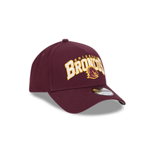 Load image into Gallery viewer, New Era 940AF Brisbane Broncos Logo Arch Hat - Maroon
