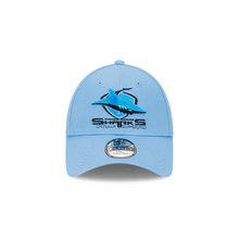 Load image into Gallery viewer, New Era Cronulla Sutherland Sharks Official Team Colours 9FORTY Cloth Strap - Blue
