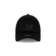 Load image into Gallery viewer, New Era Melbourne Storm Black 9FORTY Snapback Hat - Black/Black
