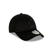 Load image into Gallery viewer, New Era Melbourne Storm Black 9FORTY Snapback Hat - Black/Black
