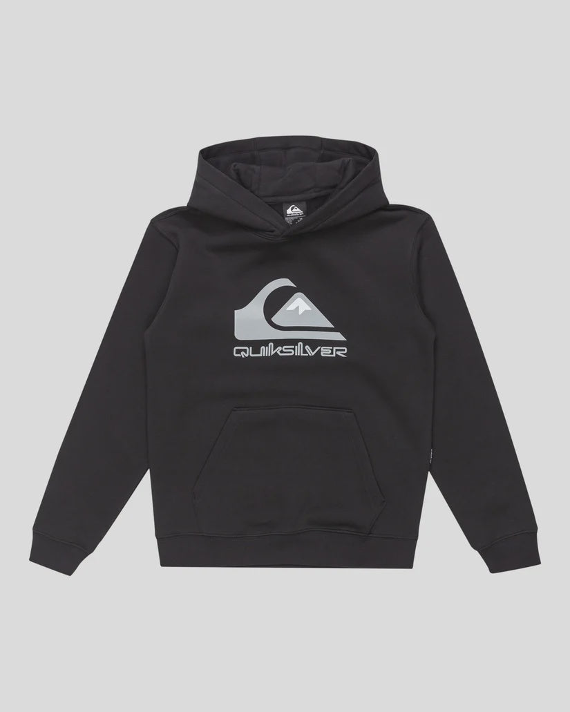 Quiksilver Boys 8-16 Big Logo Pullover Hoodie - Black