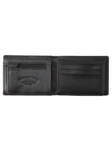 Quiksilver Mack 2 Leather Wallet - Black