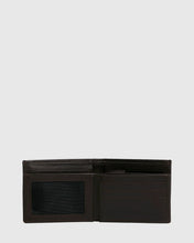 Load image into Gallery viewer, Quiksilver Gutherie Leather Bi-Fold Wallet - Chocolate Brown
