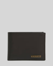 Load image into Gallery viewer, Quiksilver Gutherie Leather Bi-Fold Wallet - Chocolate Brown
