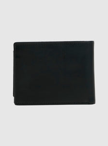 Quiksilver Gutherie IV Leather Wallet - Black