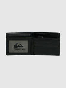 Quiksilver Gutherie IV Leather Wallet - Black