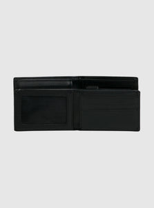 Quiksilver Gutherie IV Leather Wallet - Black