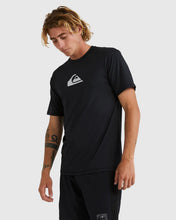 Load image into Gallery viewer, Quiksilver Solid Streak SS Rashie - Black
