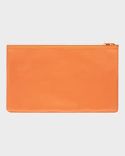 Load image into Gallery viewer, Roxy White Shoulder Pencil Case - Tangerine Tic Tac Fleur
