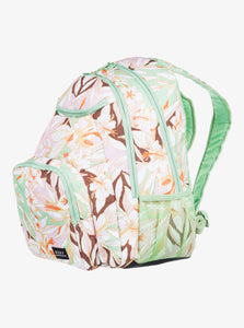 Roxy Shadow Swell Printed Medium Backpack - Quiet Green Coast