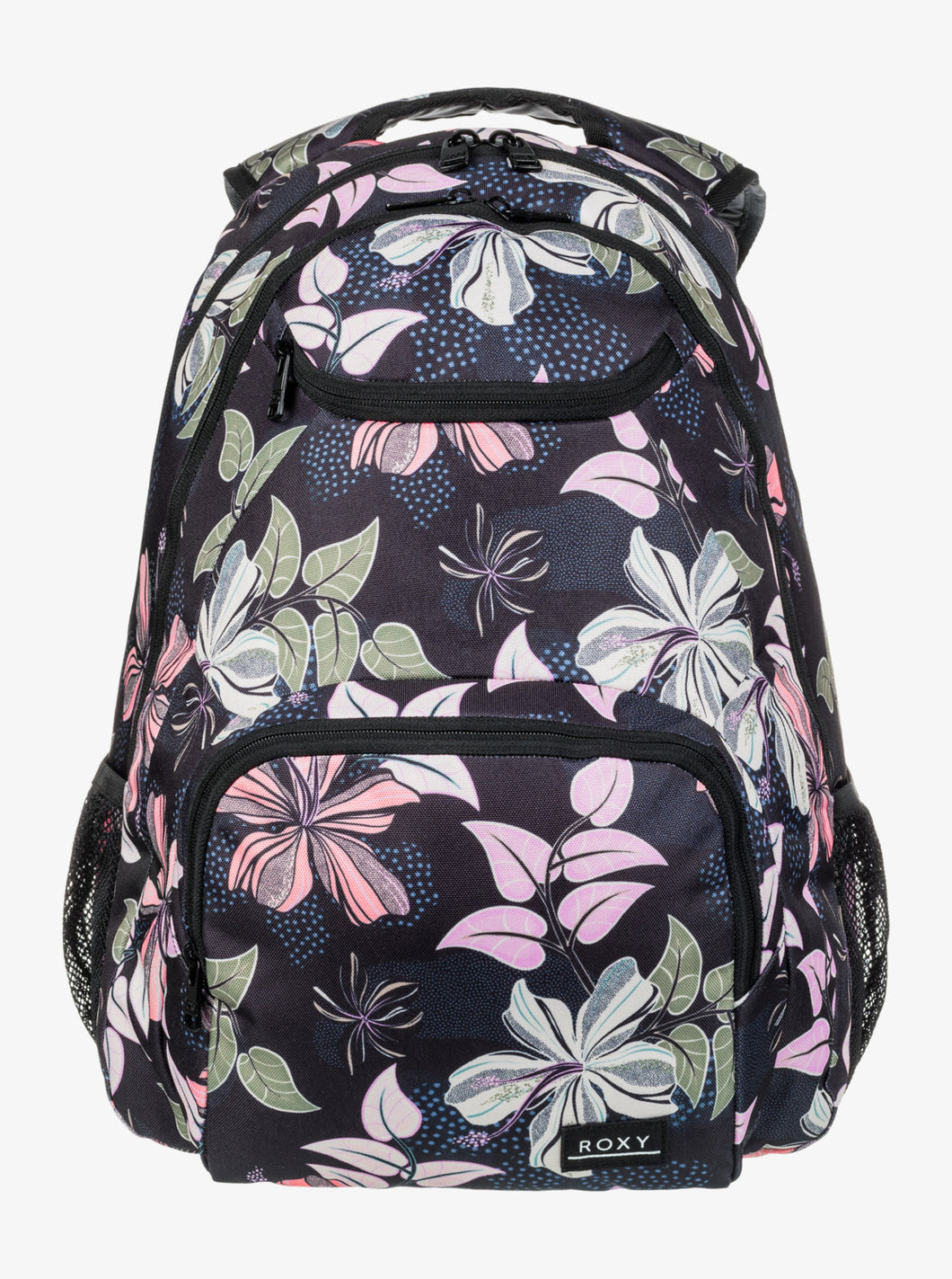 Roxy Shadow Swell Medium Back Pack - Anthacite Sunny Floral Swim