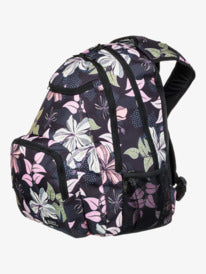 Roxy Shadow Swell Medium Back Pack - Anthacite Sunny Floral Swim