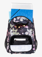 Load image into Gallery viewer, Roxy Shadow Swell Medium Back Pack - Anthacite Sunny Floral Swim
