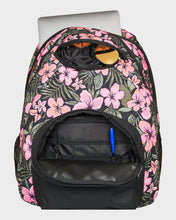 Load image into Gallery viewer, Roxy Shadow Swell Printed Backpack - Anthracite Fearless Floral
