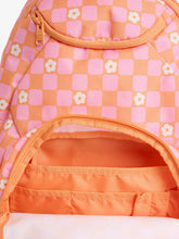 Load image into Gallery viewer, Roxy Shadow Swell Printed Backpack - Tangerine Tic Tac Fleur
