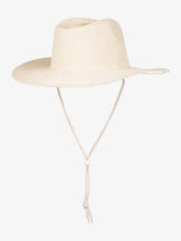 Load image into Gallery viewer, Roxy Sunny Kisses Straw Sun Hat - Natural
