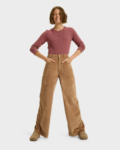 Roxy Surf On Cord Pant - Woodsmoke