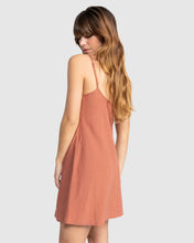 Load image into Gallery viewer, Roxy Santorini Slip Dress - Russet
