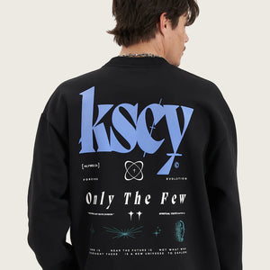 Kiss Chacey Heavy Relaxed Sweater - Jet Black