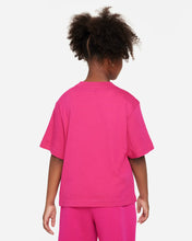 Load image into Gallery viewer, Nike Girls Sportswear T-Shirt - Fireberry
