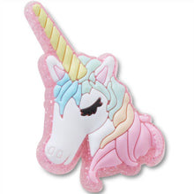 Load image into Gallery viewer, Crocs Glitter Unicorn Jibbitz Charm
