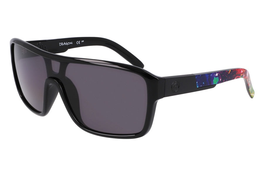 Dragon Remix Sunglasses - Black Multiverse/LL Smoke Polar