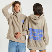 Load image into Gallery viewer, Nomadic Paradise Highwood Relaxed Hooded Sweater - Pigment Mocha
