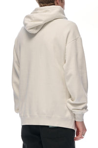 Stussy Typewriter 50-50 Hood - Pigment Winter White