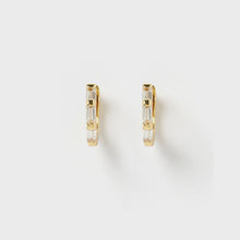 Load image into Gallery viewer, Arms Of Eve Holi Gold Huggie Earrings
