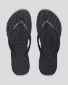 Havaianas Slim Basic Thongs - Black