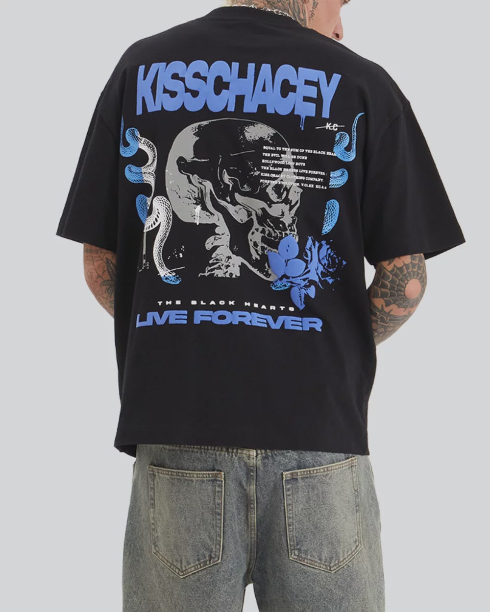 Kiss Chacey Mathry Street Tee - Jet Black