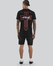 Load image into Gallery viewer, Kiss Chacey Jackson Dual Curved Tee - Jet Black
