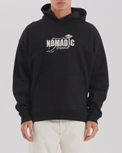 Load image into Gallery viewer, Nomadic Paradise Toadstool Oversized Hoodie - Jet Black
