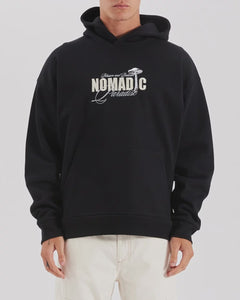 Nomadic Paradise Toadstool Oversized Hoodie - Jet Black