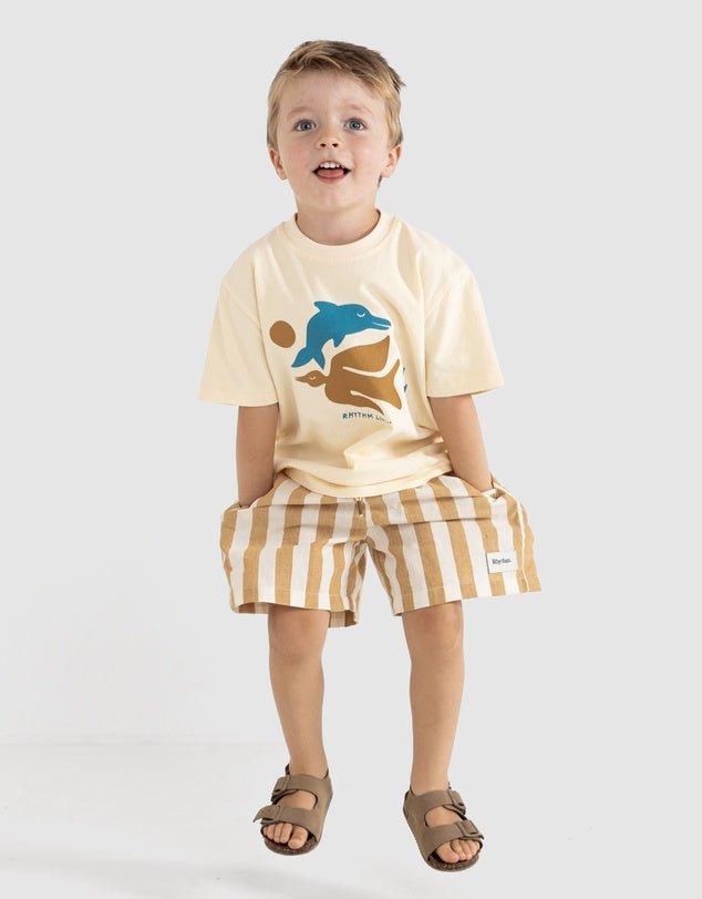 Rhythm Kids Vacation Jam Shorts - Golden Yellow