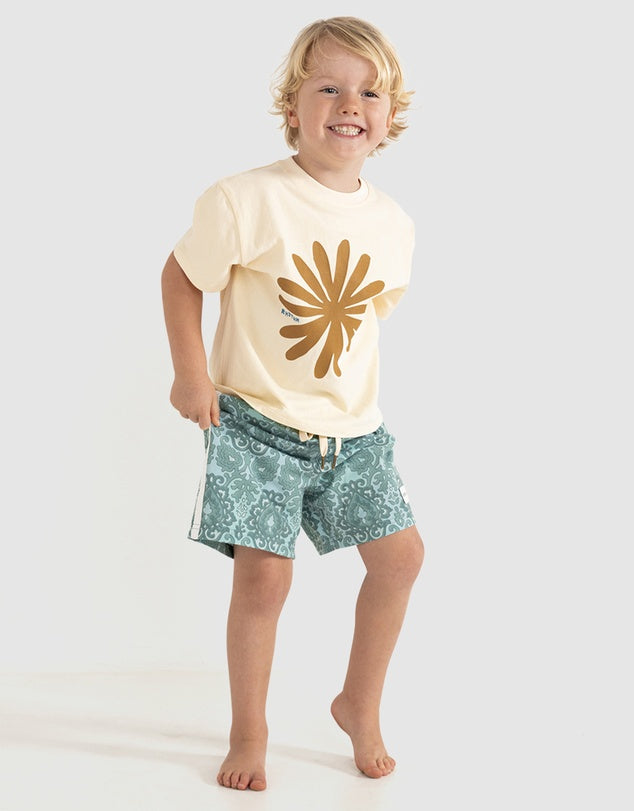 Rhythm Kids Bangalow Jam Shorts (2-6) - Green