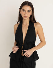 Load image into Gallery viewer, Rhythm Cove Halter Top - Black
