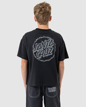 Load image into Gallery viewer, Santa Cruz Burnt Opus Oversized Tee (10-16) - Off Black
