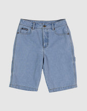 Load image into Gallery viewer, Santa Cruz Classic Dot Carpenter Jean Short - Light Washed Indigo
