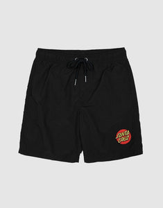 Santa Cruz Youth Classic Dot Cruzier Short - Black