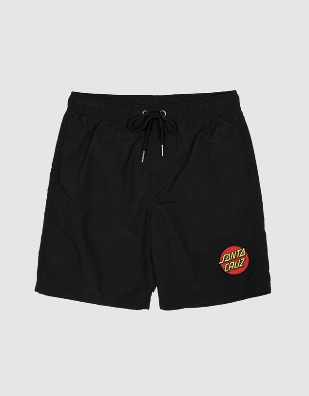 Santa Cruz Youth Classic Dot Cruzier Short - Black