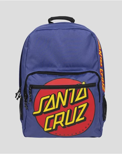 Santa Cruz Classic Dot Backpack - Dark Blue