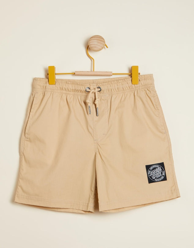 Santa Cruz MFG Cruzier Solid Beach Short - Tan