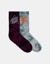 Load image into Gallery viewer, Santa Cruz Boys Not A Dot Crew Sock 2 Pack
