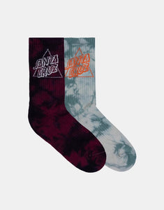 Santa Cruz Boys Not A Dot Crew Sock 2 Pack