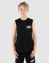 Load image into Gallery viewer, Santa Cruz Global Flame Dot Muscle Tank - Black
