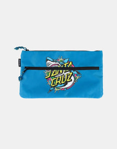 Santa Cruz Shark Dot Pencil Case - Turquoise