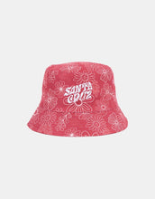 Load image into Gallery viewer, Santa Cruz Vibes Repeat Mono Reversible Bucket Hat - Rose
