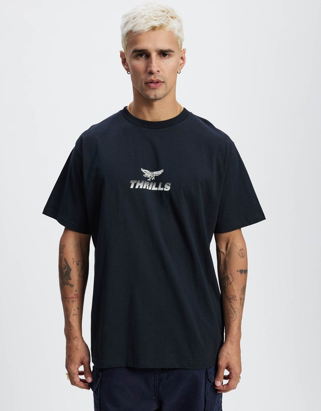 Thrills Paradise Before Anarchy Merch Fit Tee - Washed Black